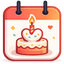 Birthday & Age Logo